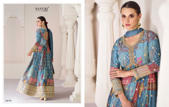 Phulaari By Sayuri 5273 To 5276 Wedding Salwar Suits Catalog
